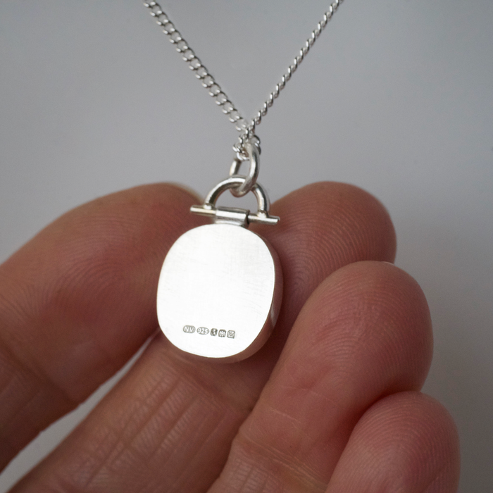 Dendritic agate handmade pendant