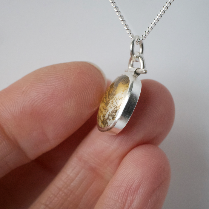 Dendritic Agate Handmade Pendant