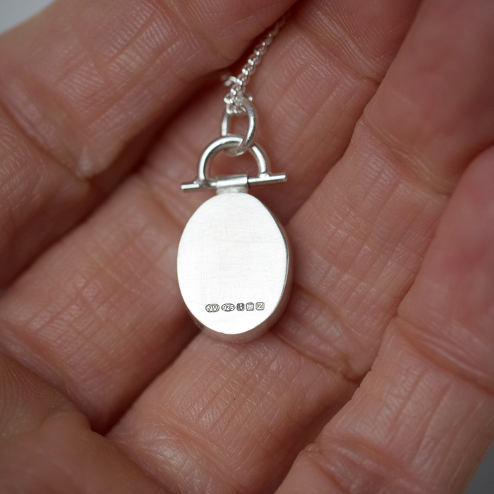 Dendritic Agate Pendant Necklace | Embers