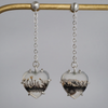 Dendritic Agate Heart Earrings