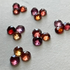 Rosecut garnets